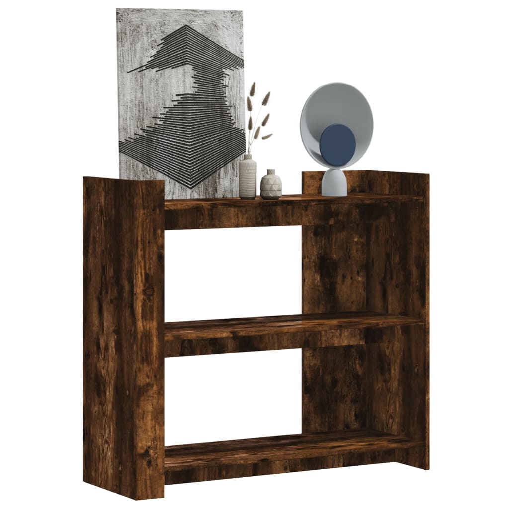 Konzolni stol boja hrasta 100x35x90 cm konstruirano drvo