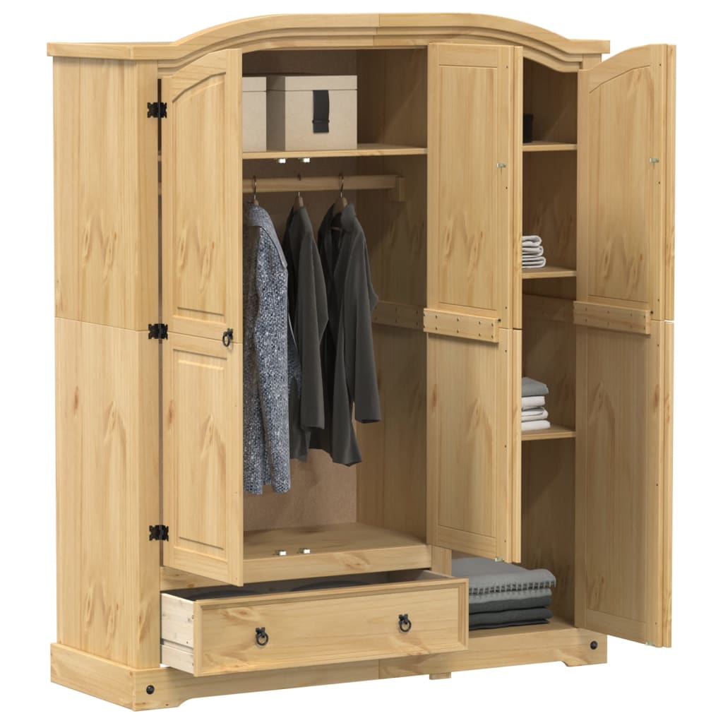 Ormar Corona 151,5 x 52 x 186 cm od masivne borovine