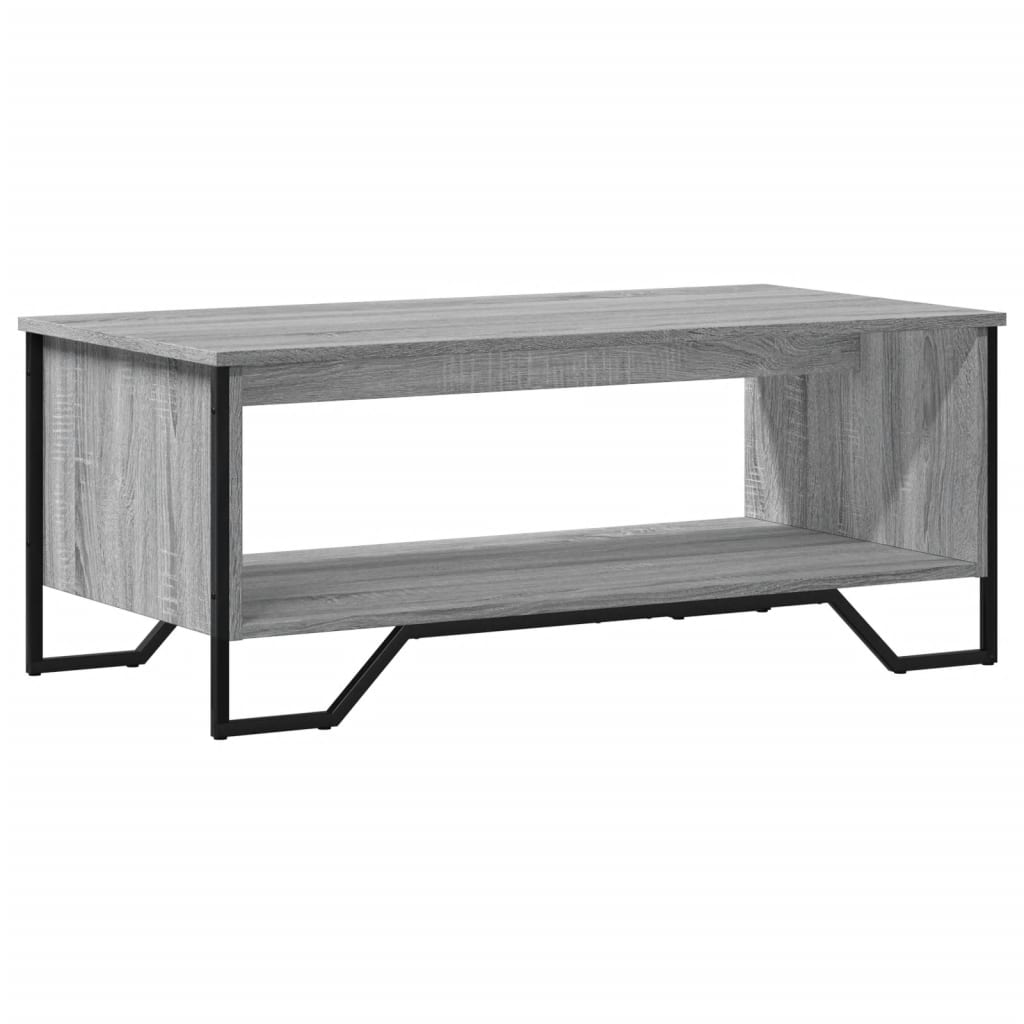 Stolić za kavu boja hrasta 75x51x40 cm konstruirano drvo