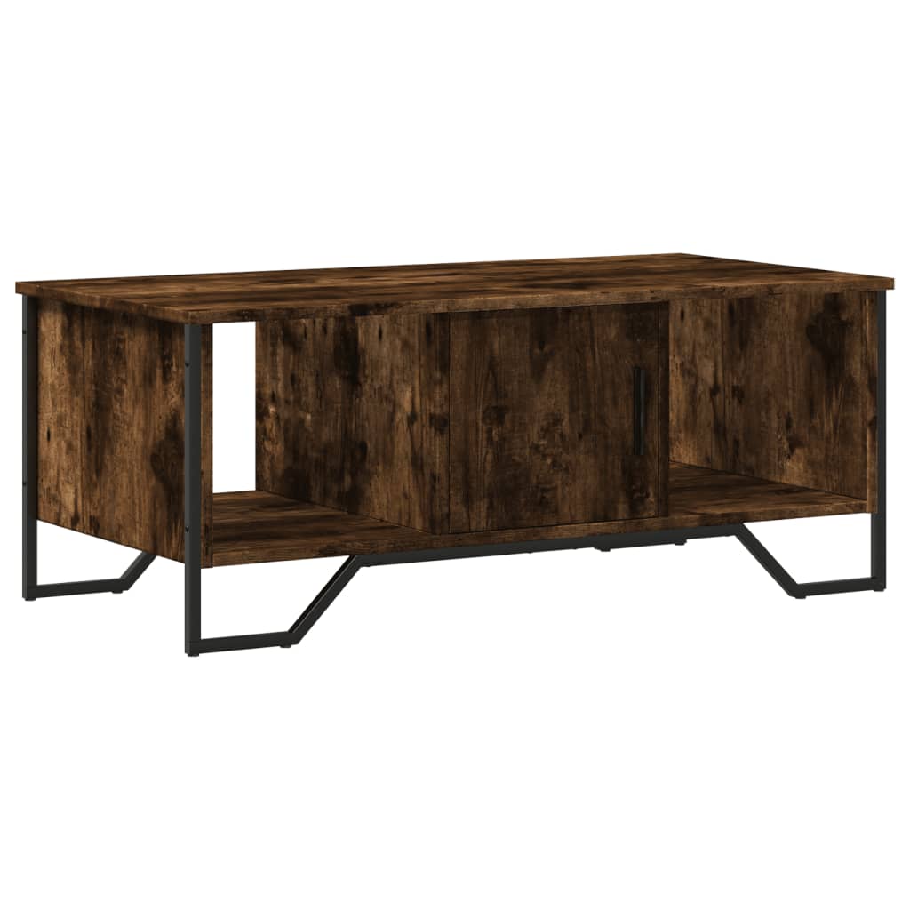 Stolić za kavu boja hrasta 100 x 51 x 40 cm konstruirano drvo
