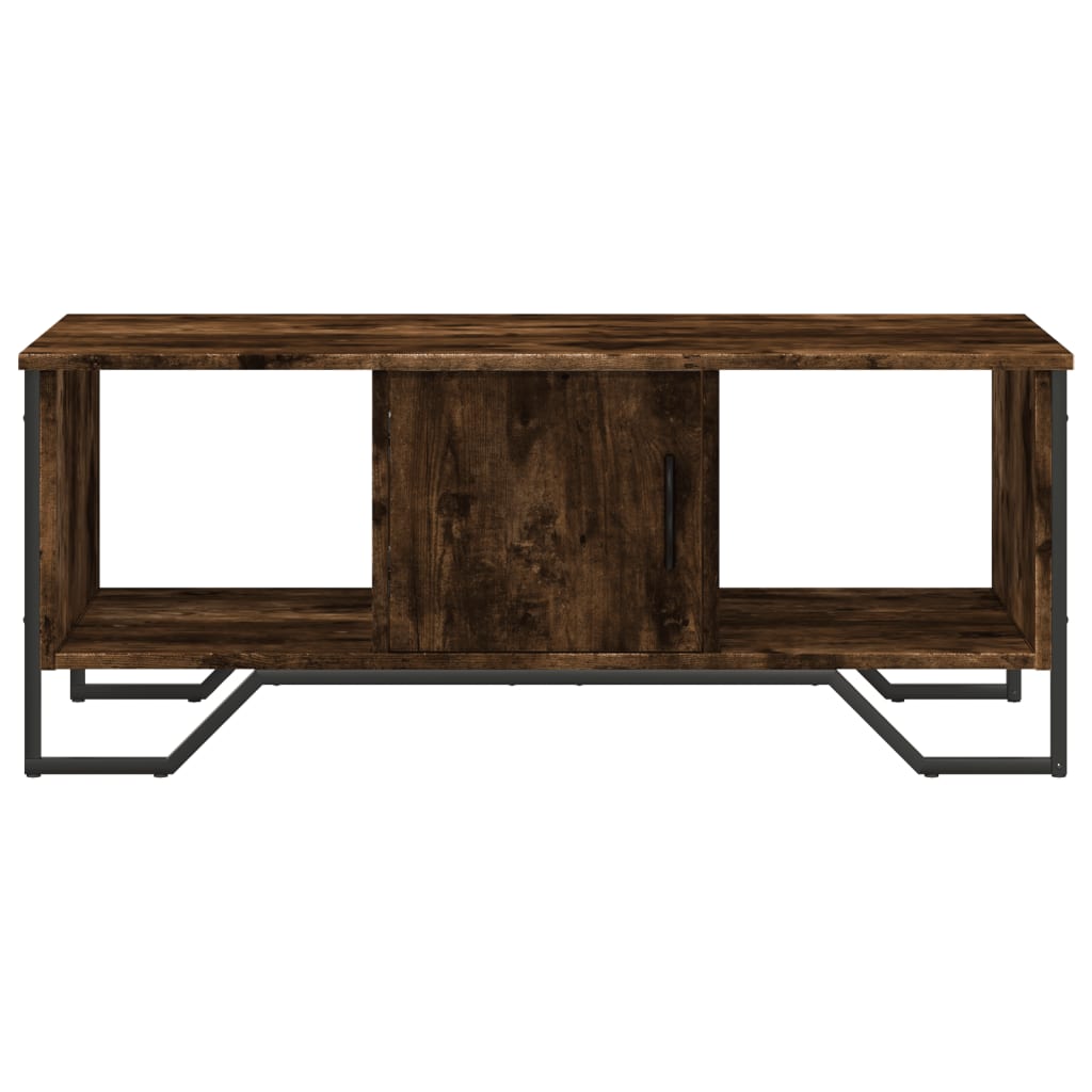 Stolić za kavu boja hrasta 100 x 51 x 40 cm konstruirano drvo