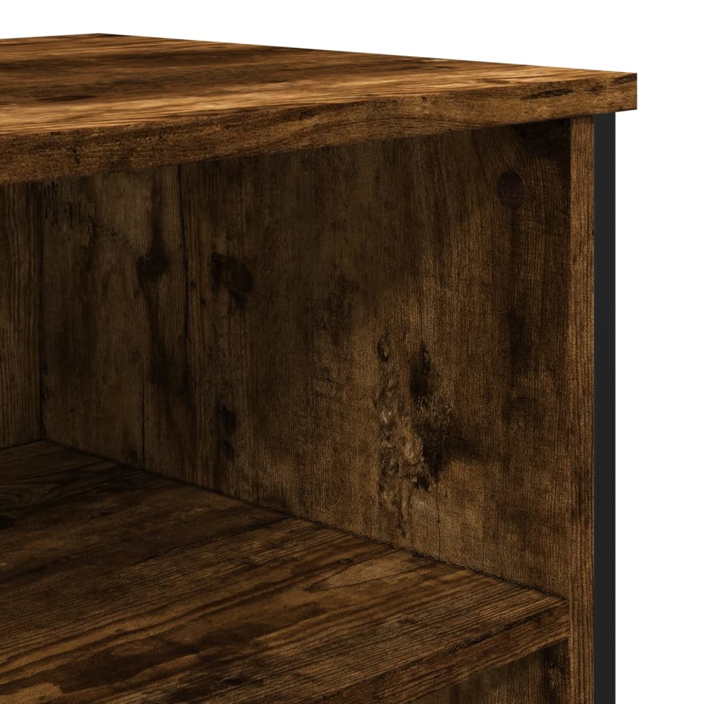 Komoda boja dimljenog hrasta 91x35,5x74,5 cm konstruirano drvo