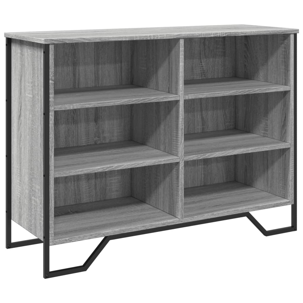 Komoda sivog hrasta sonome 101x35,5x74,5 cm konstruirano drvo