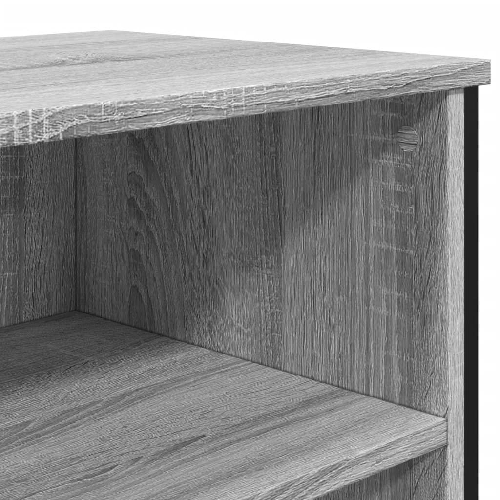 Komoda sivog hrasta sonome 101x35,5x74,5 cm konstruirano drvo