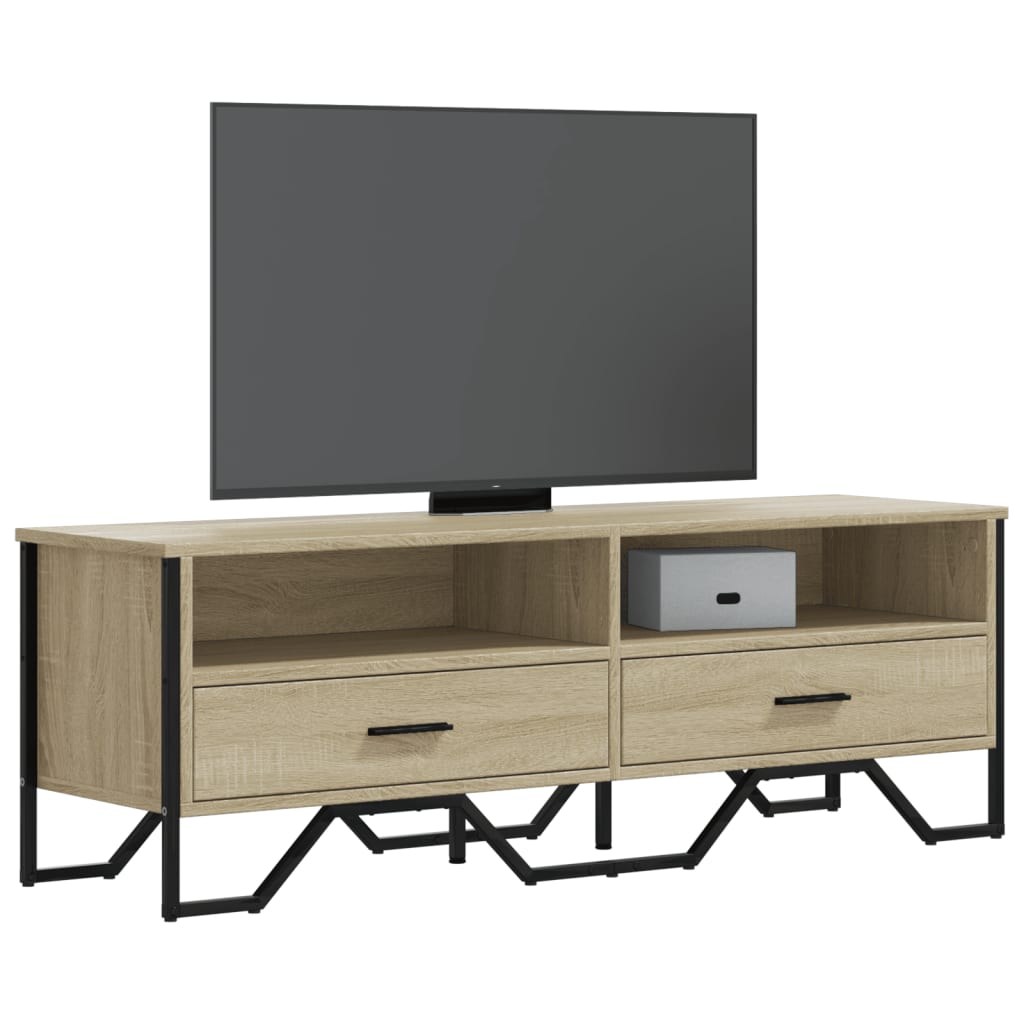 TV ormarić boja hrasta sonome 122x34x41 cm konstruirano drvo