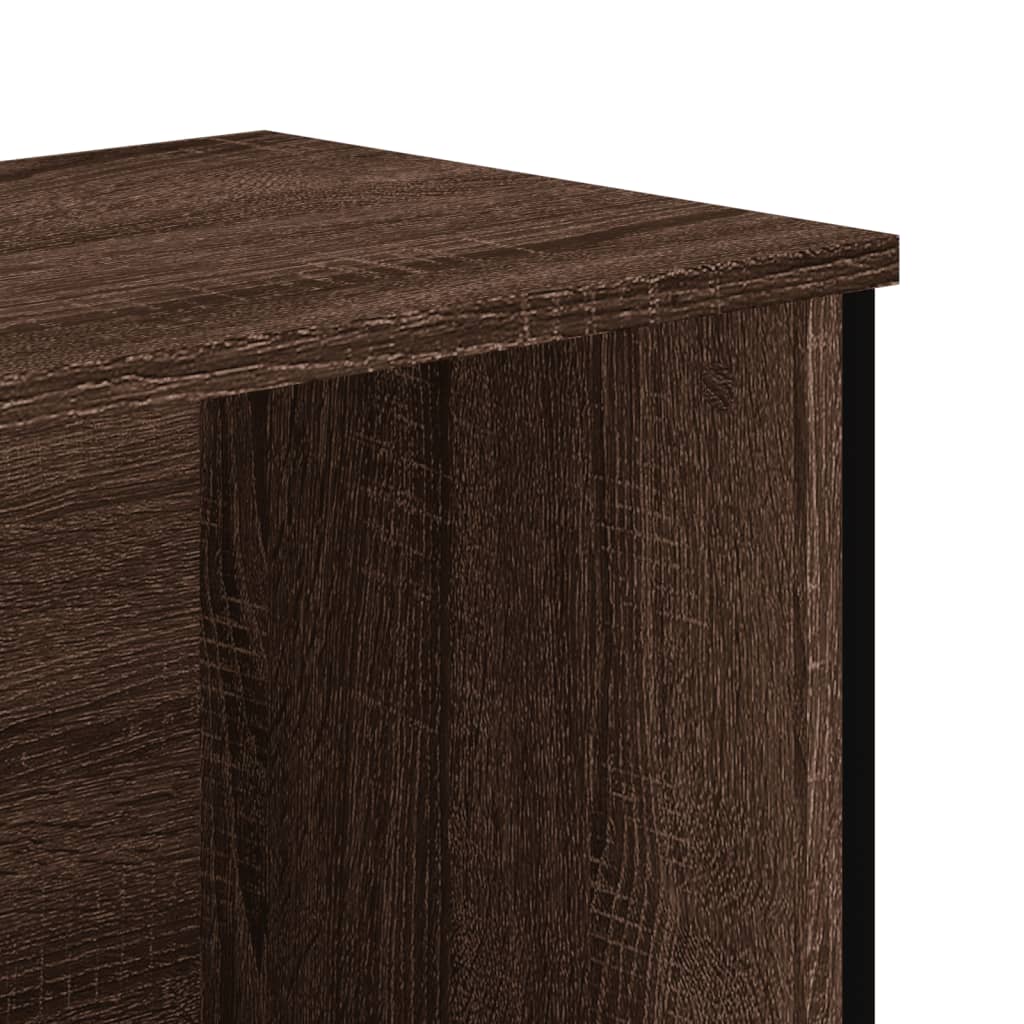Regal za knjige boja hrasta 50x31x74,5 cm od konstruiranog drva