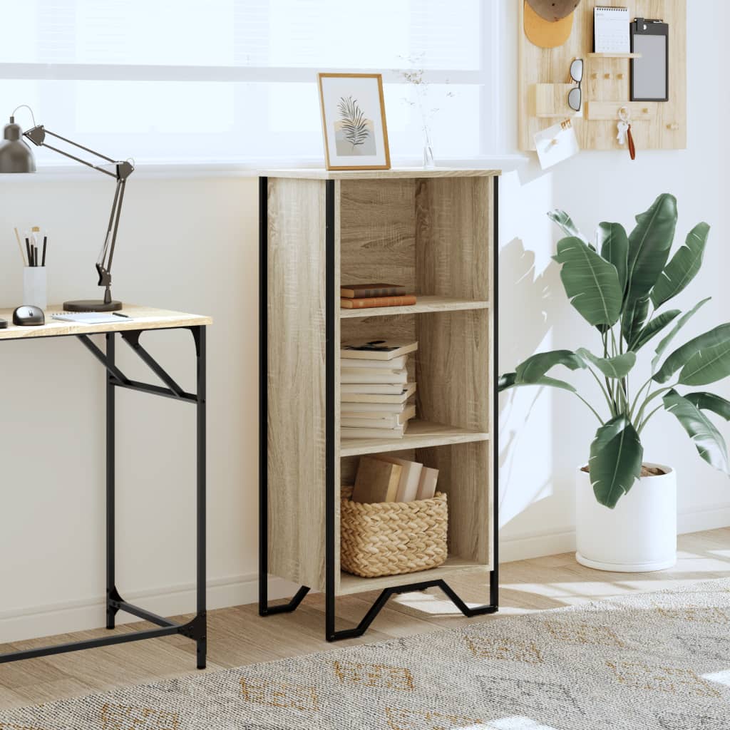 Regal za knjige boja hrasta 50x31x106 cm od konstruiranog drva