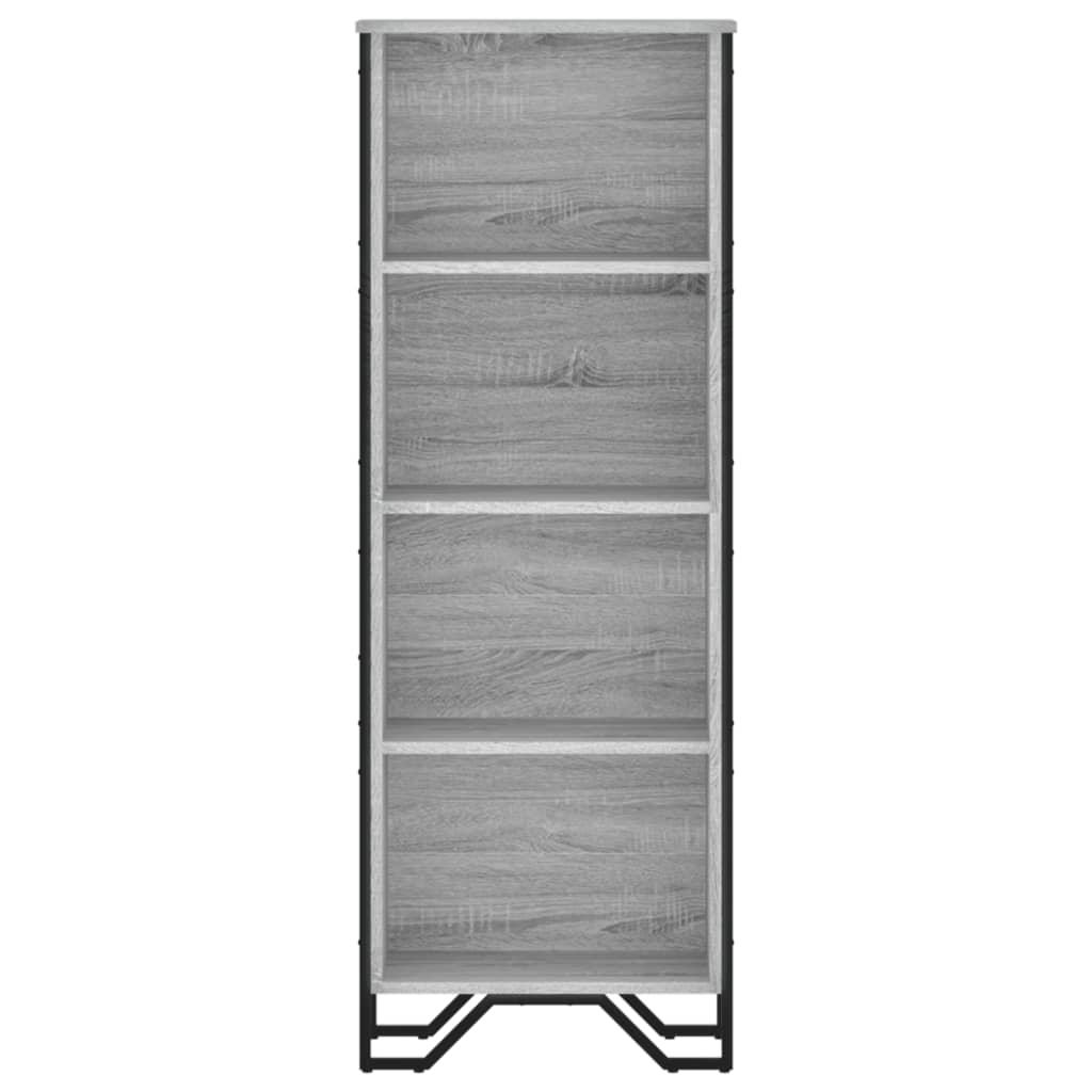 Regal za knjige boja hrasta 50x31x137,5 cm konstruirano drvo
