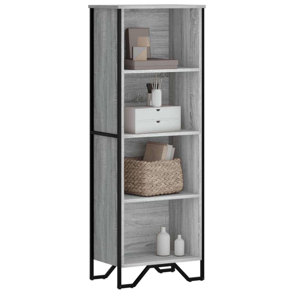 Regal za knjige boja hrasta 50x31x137,5 cm konstruirano drvo
