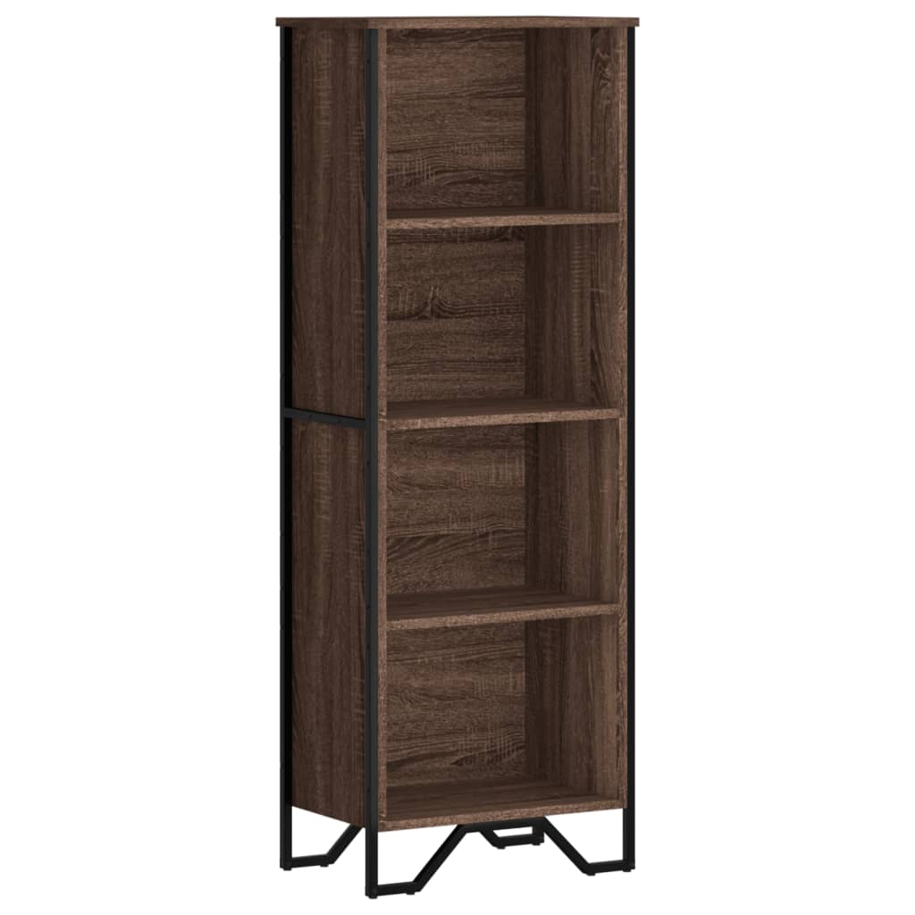 Regal za knjige boja hrasta 50x31x137,5 cm konstruirano drvo