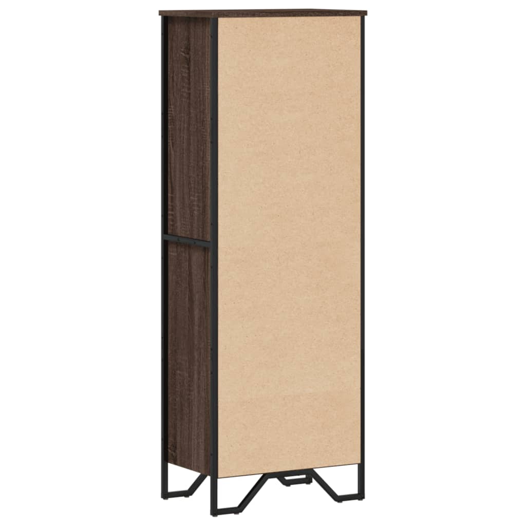 Regal za knjige boja hrasta 50x31x137,5 cm konstruirano drvo