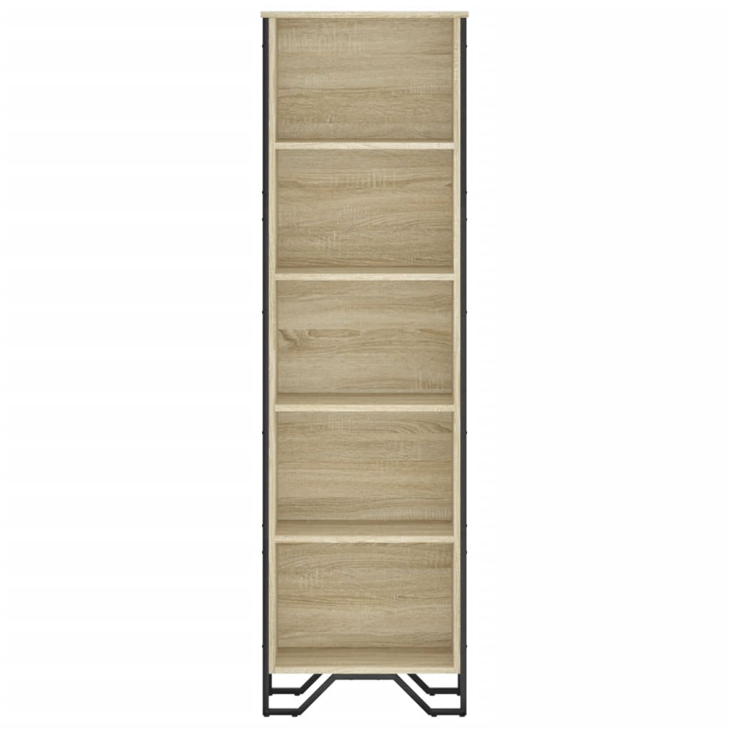 Regal za knjige boja hrasta 50x31x169 cm od konstruiranog drva