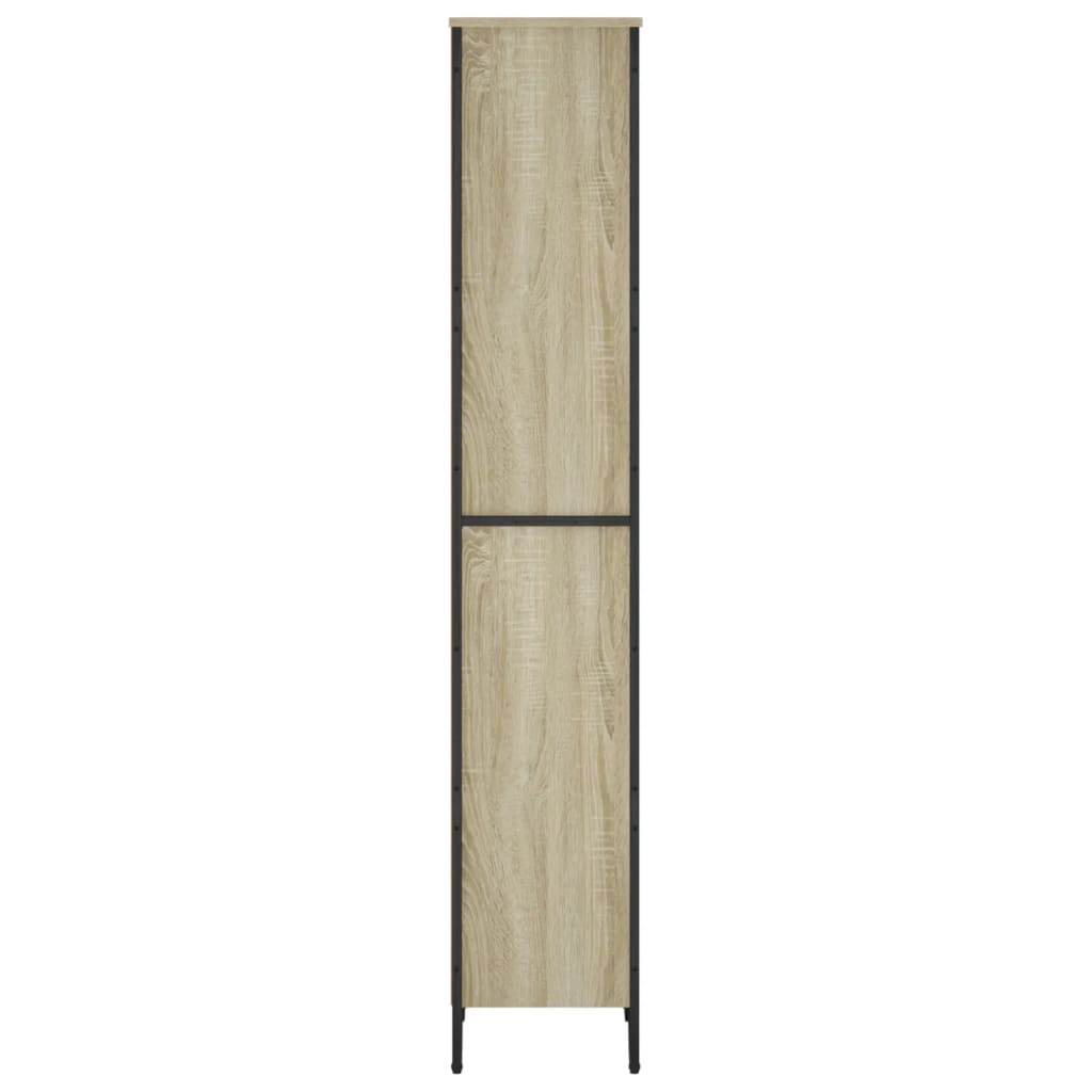 Regal za knjige boja hrasta 50x31x169 cm od konstruiranog drva