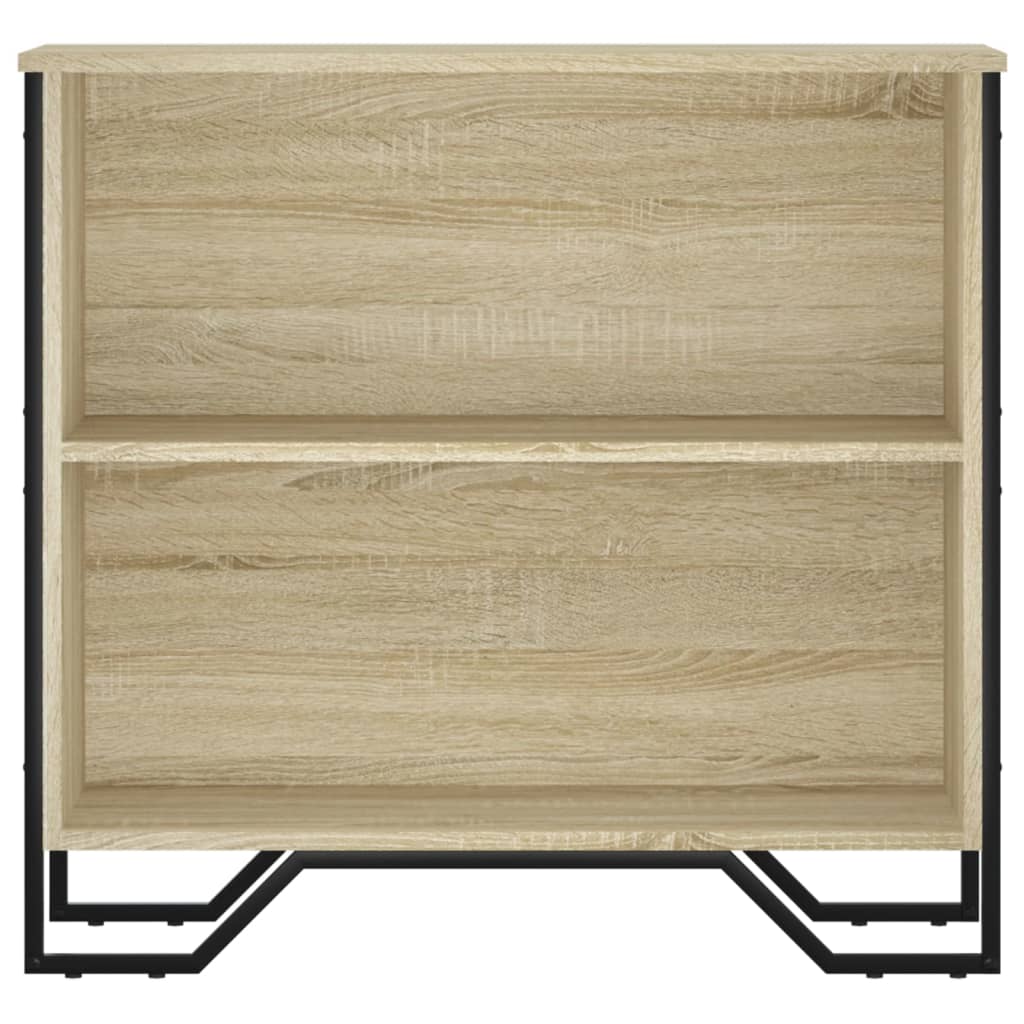 Regal za knjige boja hrasta 80x31x74,5 cm od konstruiranog drva