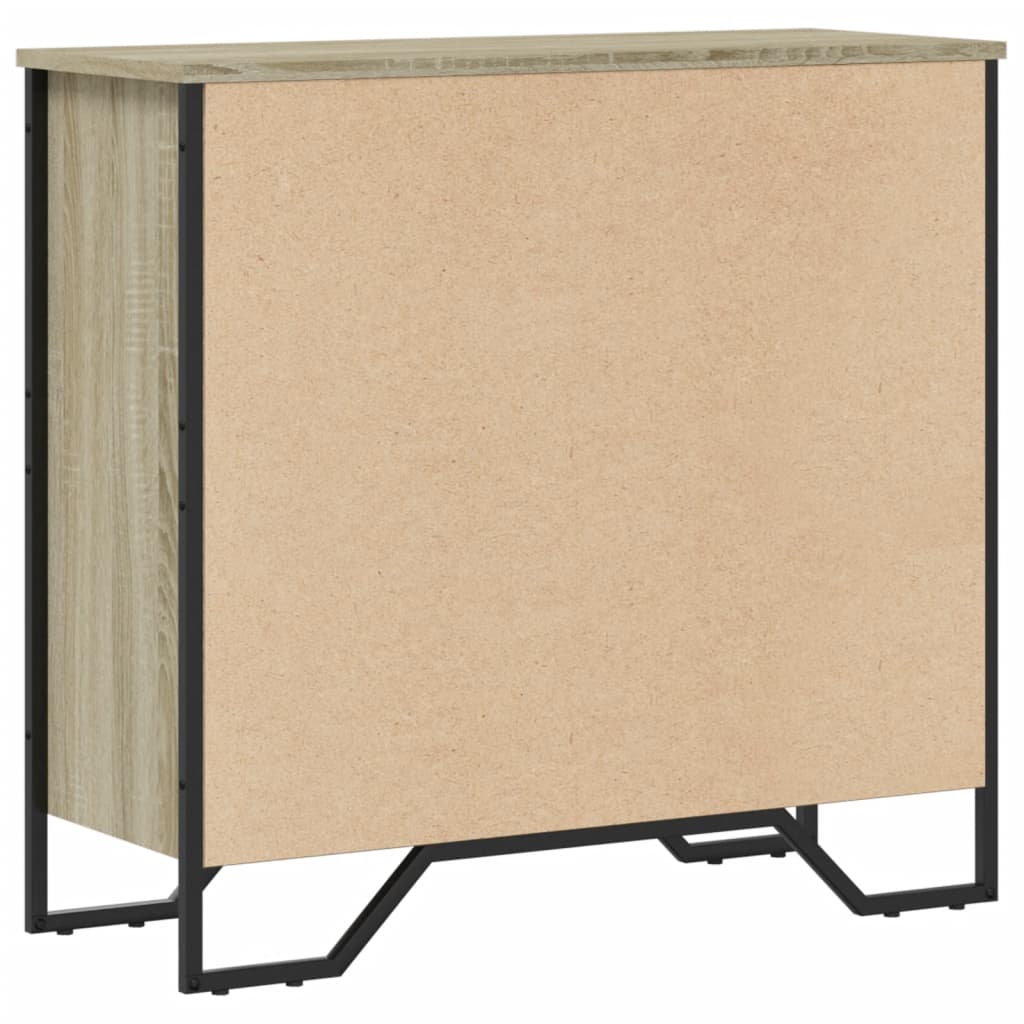 Regal za knjige boja hrasta 80x31x74,5 cm od konstruiranog drva