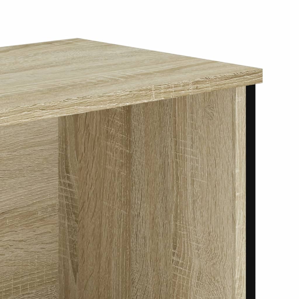 Regal za knjige boja hrasta 80x31x74,5 cm od konstruiranog drva