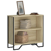 Regal za knjige boja hrasta 80x31x74,5 cm od konstruiranog drva