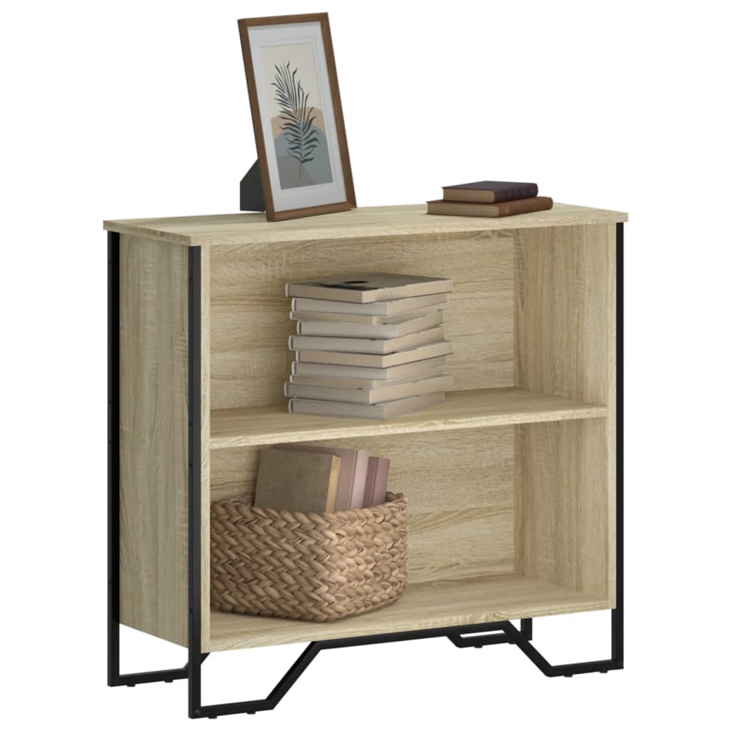 Regal za knjige boja hrasta 80x31x74,5 cm od konstruiranog drva