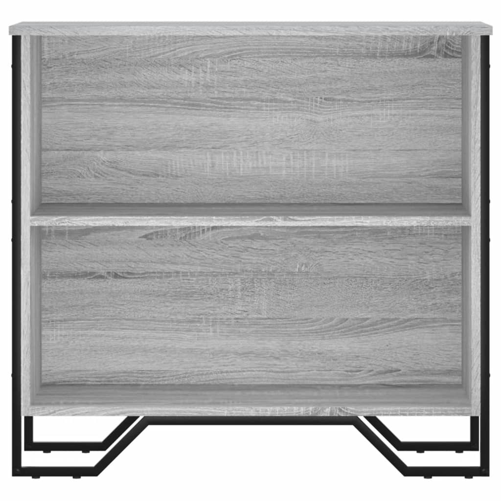 Regal za knjige boja hrasta 80x31x74,5 cm konstruirano drvo