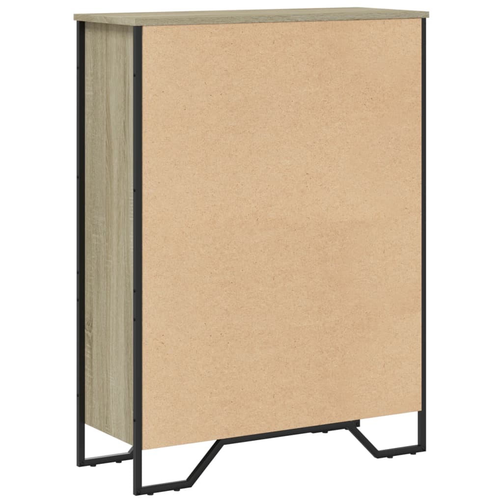 Regal za knjige boja hrasta 80x31x106 cm od konstruiranog drva