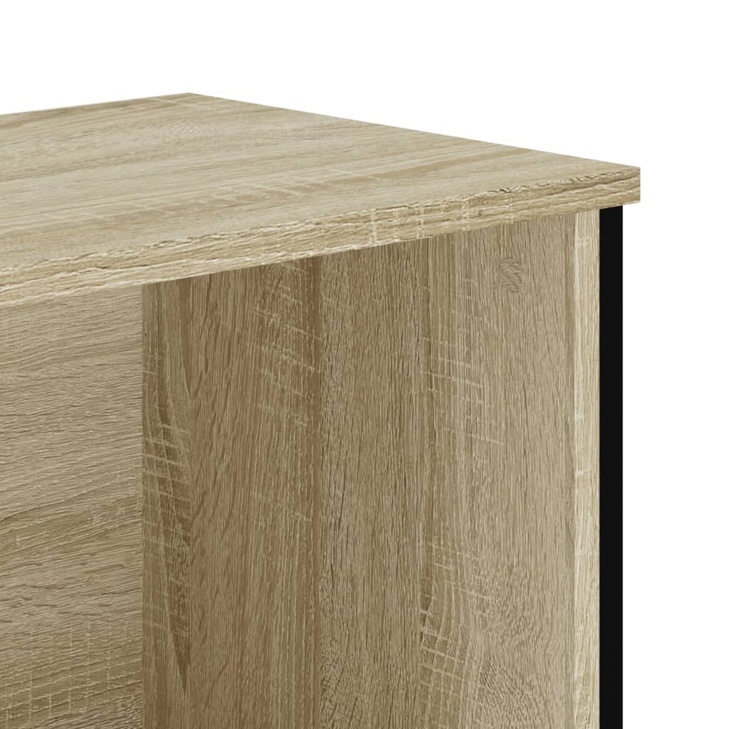 Regal za knjige boja hrasta 80x31x106 cm od konstruiranog drva