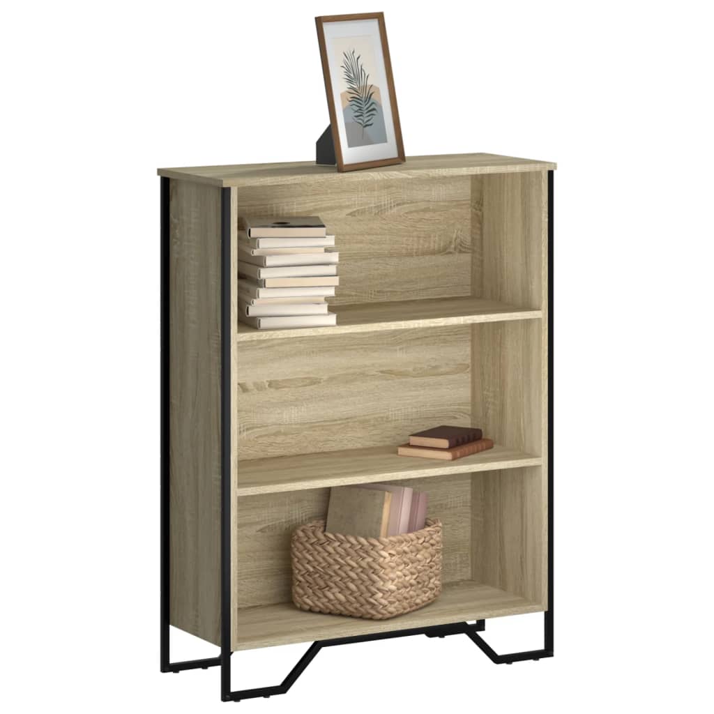 Regal za knjige boja hrasta 80x31x106 cm od konstruiranog drva