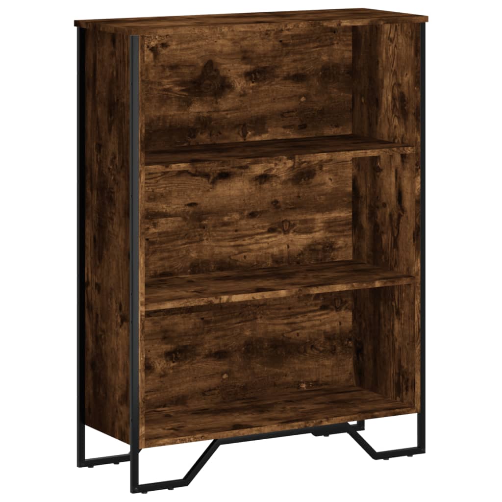 Regal za knjige boja hrasta 80x31x106 cm konstruirano drvo