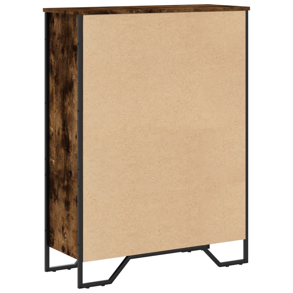 Regal za knjige boja hrasta 80x31x106 cm konstruirano drvo