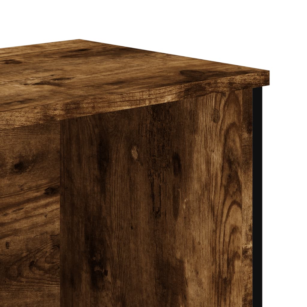 Regal za knjige boja hrasta 80x31x106 cm konstruirano drvo