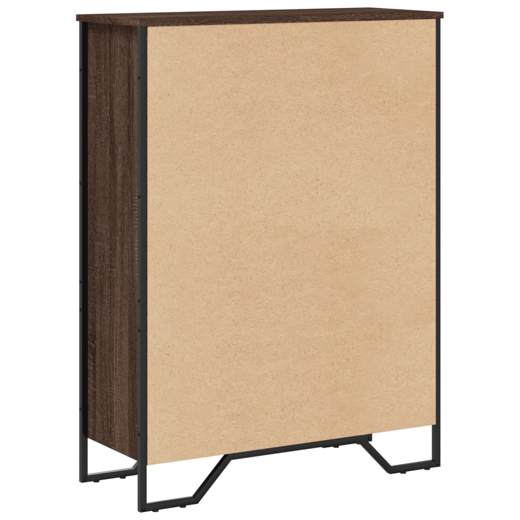 Regal za knjige boja hrasta 80x31x106 cm konstruirano drvo
