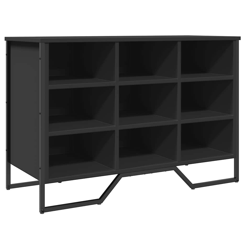 Ormarić za cipele crni 90x38x61,5 cm od konstruiranog drva