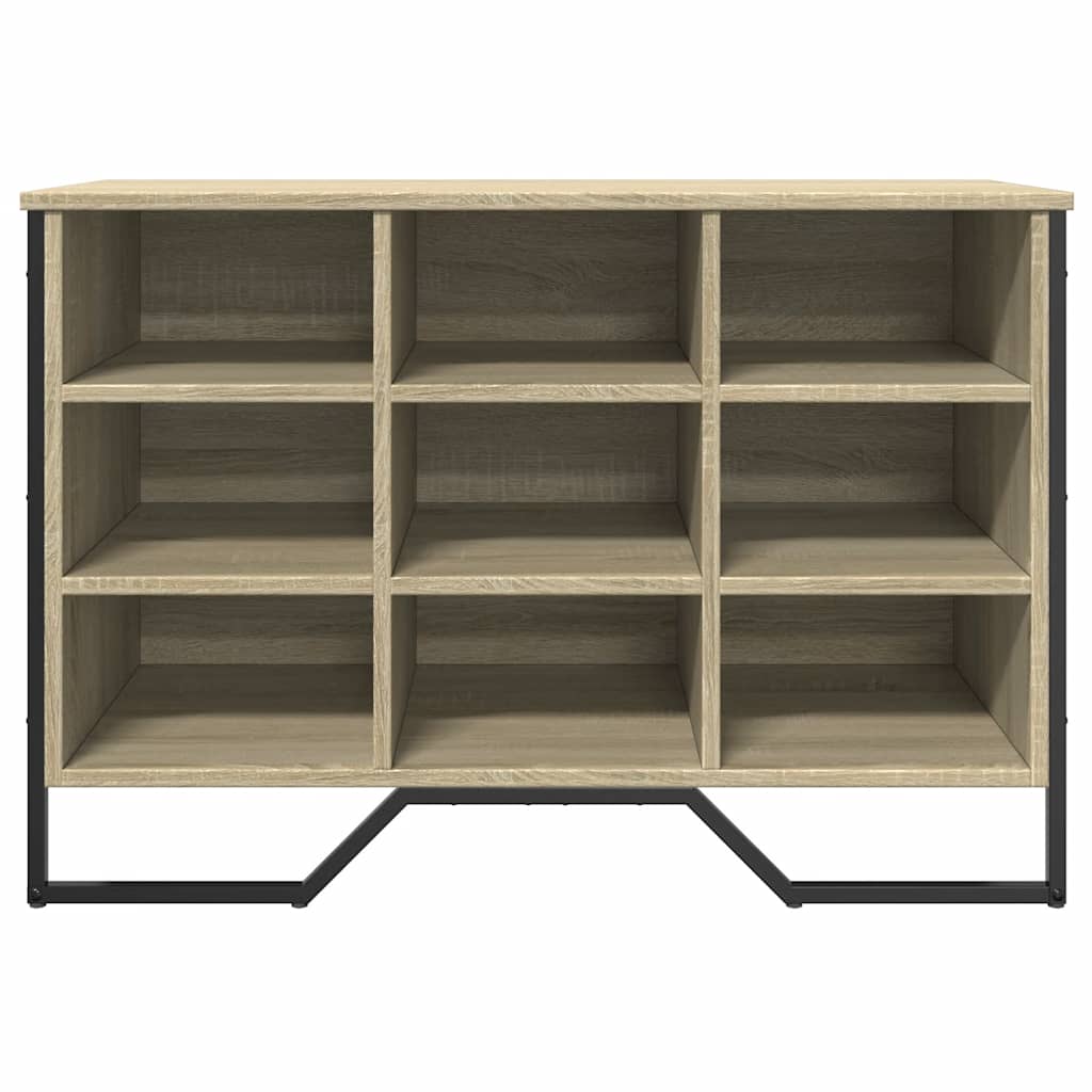 Ormarić za cipele boja hrasta 90x38x61,5 cm konstruirano drvo