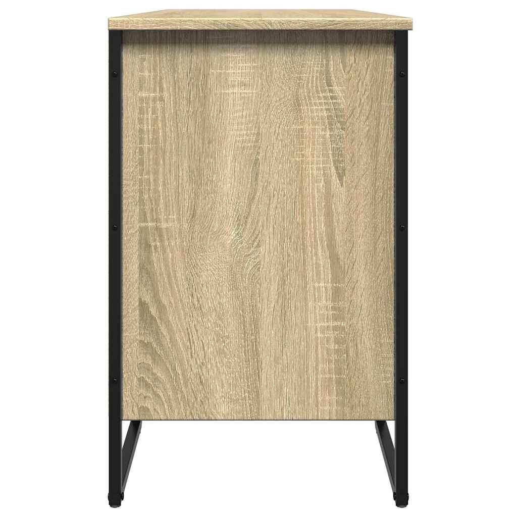 Ormarić za cipele boja hrasta 90x38x61,5 cm konstruirano drvo
