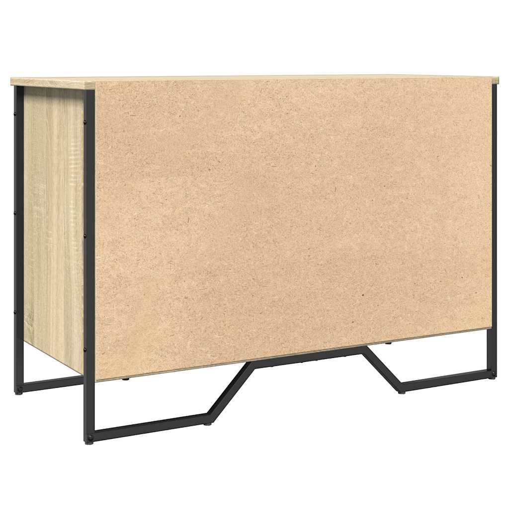 Ormarić za cipele boja hrasta 90x38x61,5 cm konstruirano drvo