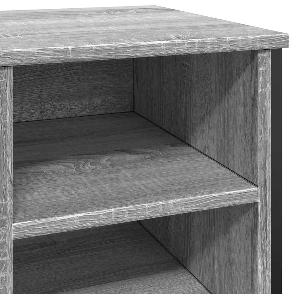 Ormarić za cipele boja hrasta 90x38x61,5 cm konstruirano drvo