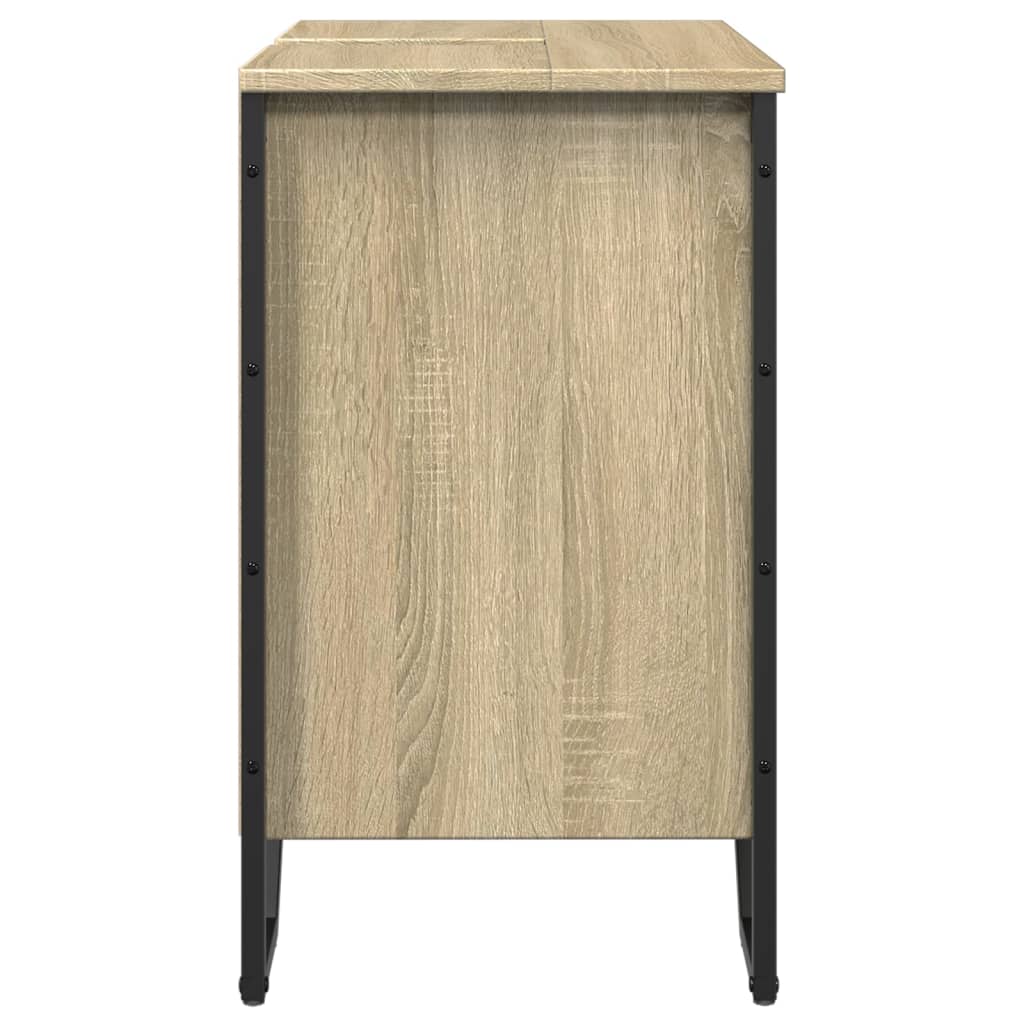 Ormarić za umivaonik boja hrasta 60x35x60 cm konstruirano drvo
