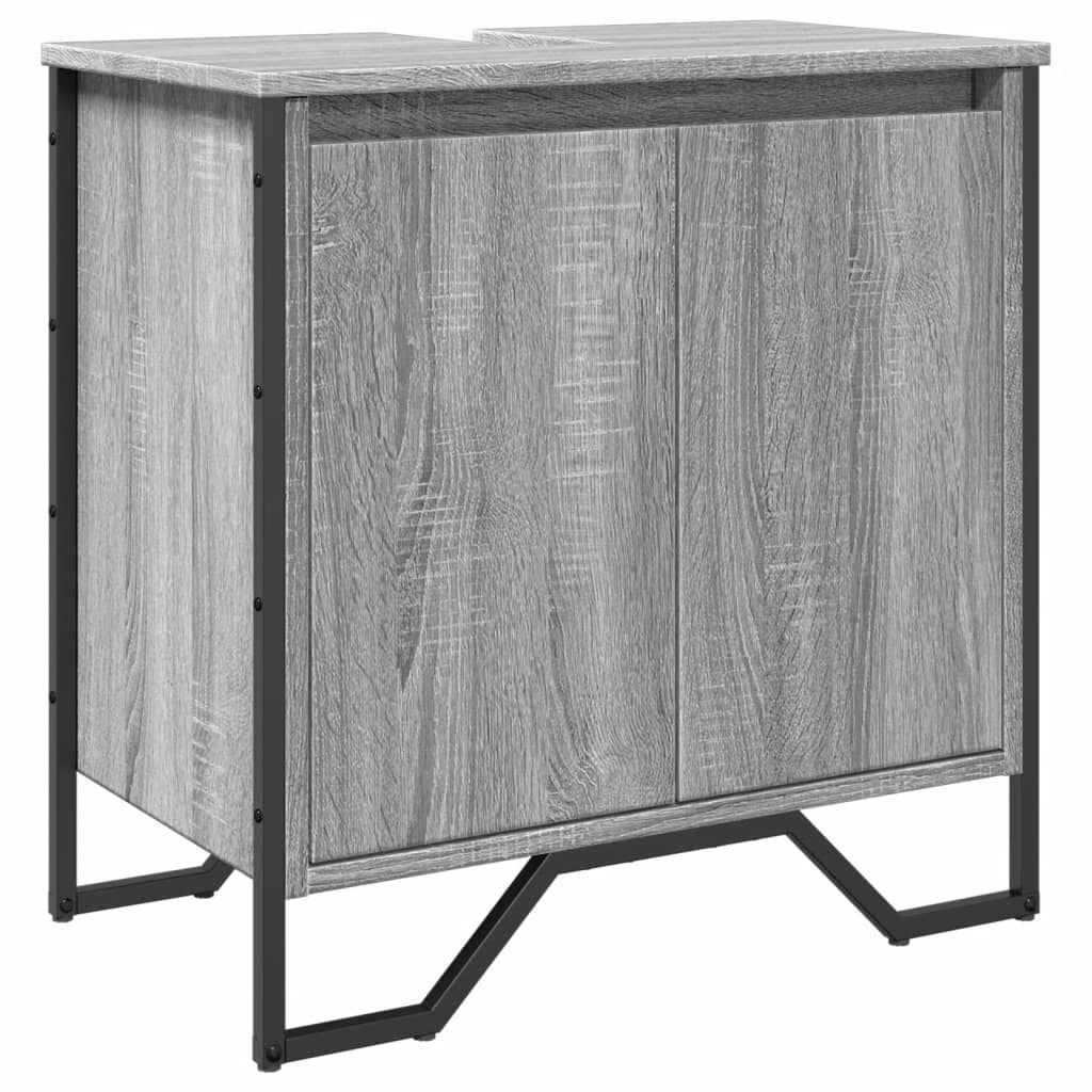 Ormarić za umivaonik boja hrasta 60x35x60 cm konstruirano drvo