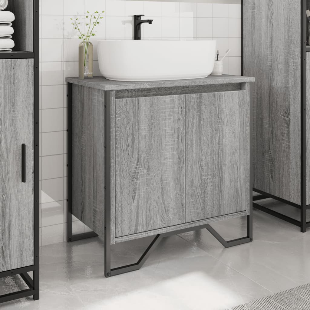 Ormarić za umivaonik boja hrasta 60x35x60 cm konstruirano drvo