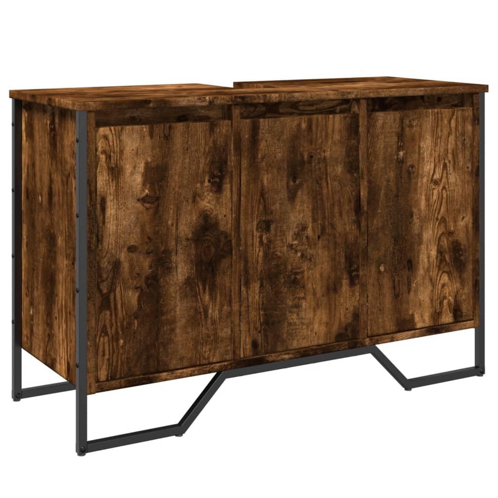 Ormarić za umivaonik 91 x 35 x 60 cm konstruirano drvo