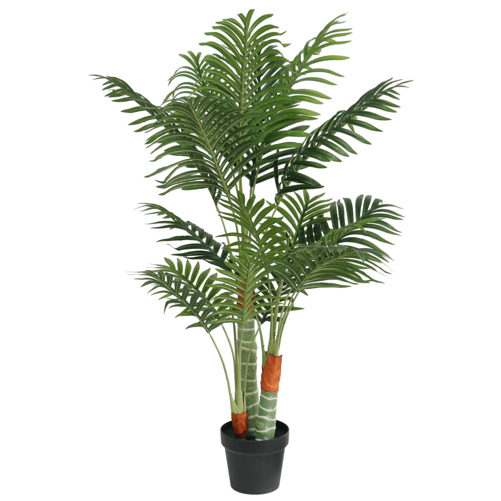 Umjetna palma s 3 debla zelena 120 cm PP