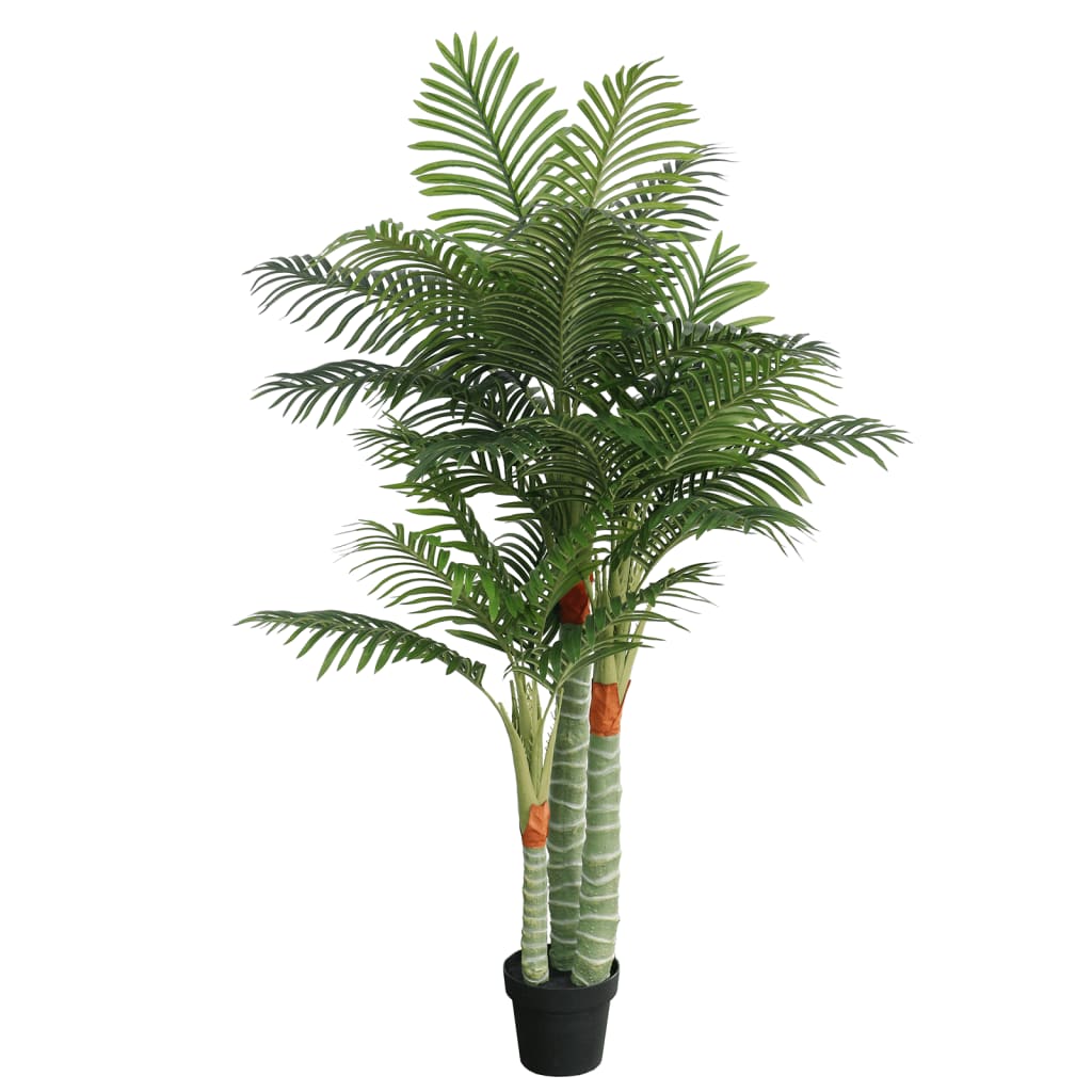 Umjetna palma s 3 debla zelena 180 cm PP