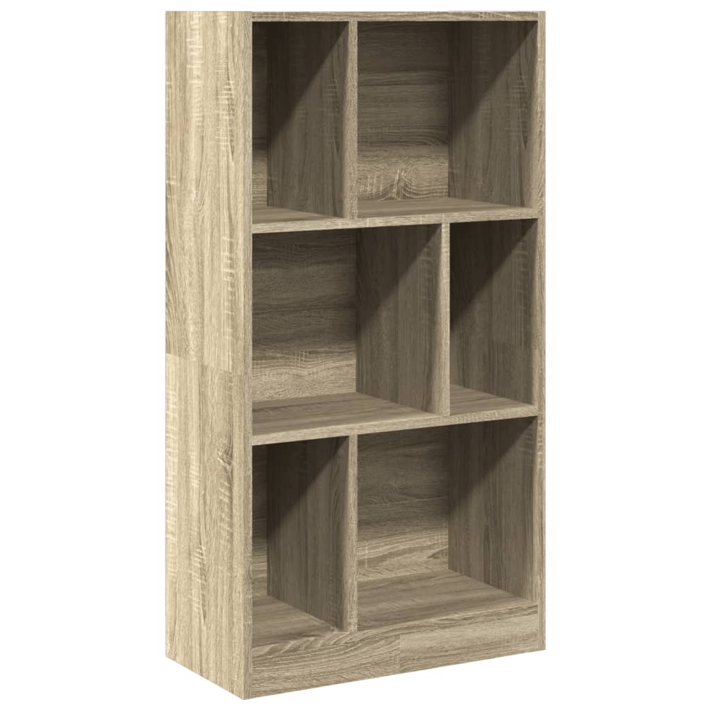 Regal za knjige boja hrasta 57x28,5x107,5 cm konstruirano drvo