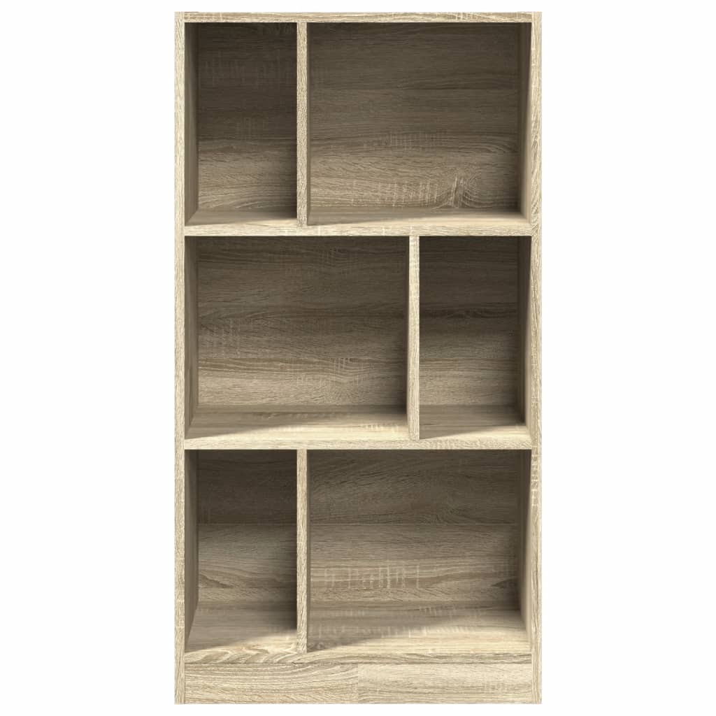 Regal za knjige boja hrasta 57x28,5x107,5 cm konstruirano drvo