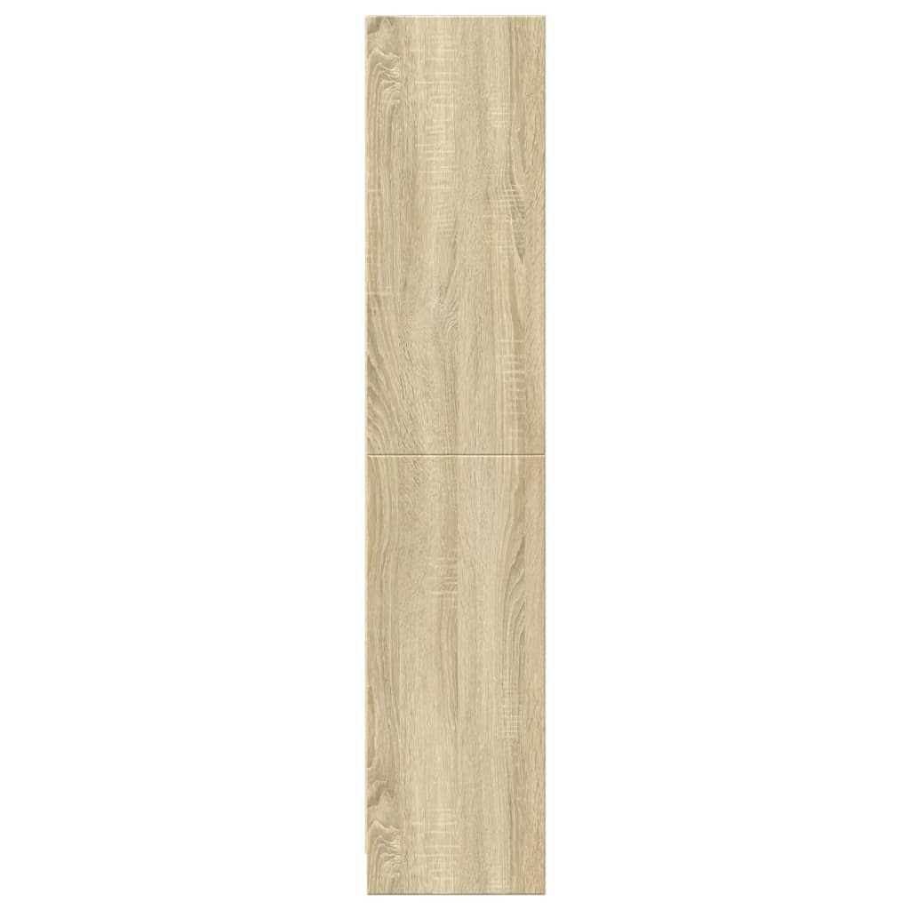 Regal za knjige boja hrasta 57x28,5x107,5 cm konstruirano drvo