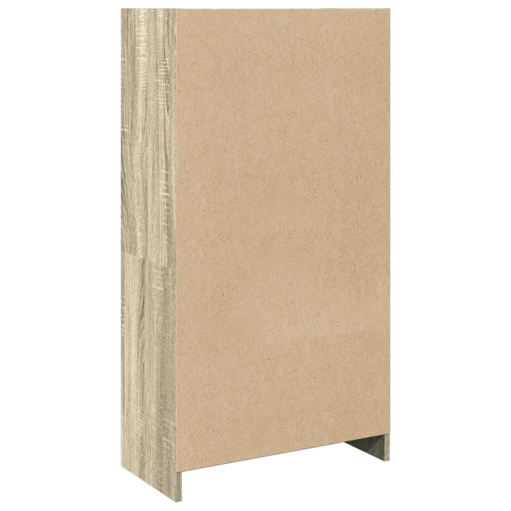 Regal za knjige boja hrasta 57x28,5x107,5 cm konstruirano drvo