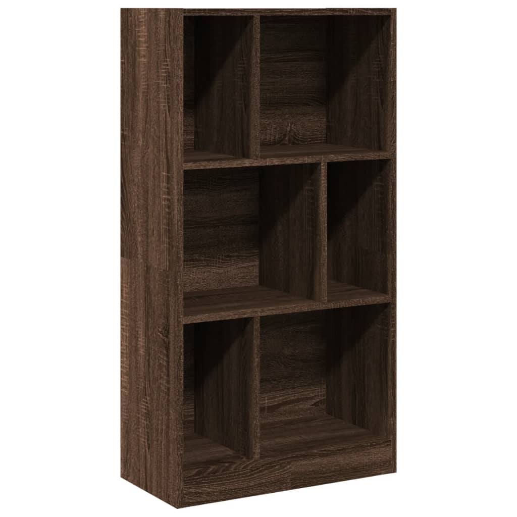 Regal za knjige boja hrasta 57x28,5x107,5 cm konstruirano drvo