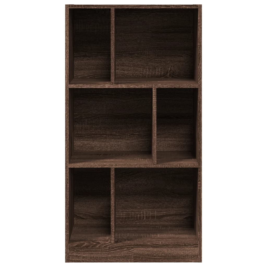 Regal za knjige boja hrasta 57x28,5x107,5 cm konstruirano drvo