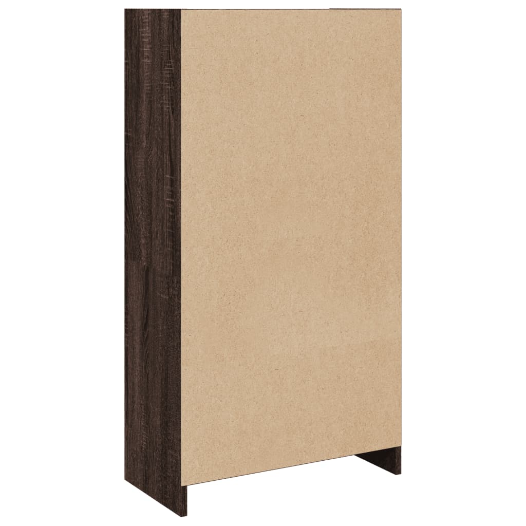 Regal za knjige boja hrasta 57x28,5x107,5 cm konstruirano drvo