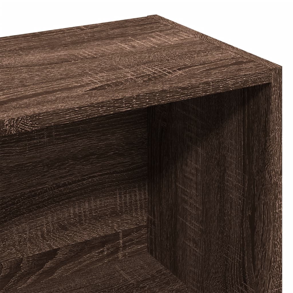 Regal za knjige boja hrasta 57x28,5x107,5 cm konstruirano drvo