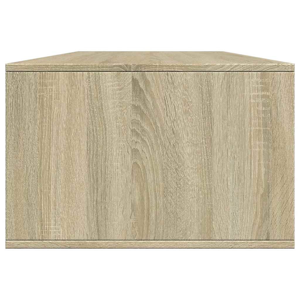 Stolić za kavu boja hrasta 102 x 55 x 35 cm konstruirano drvo